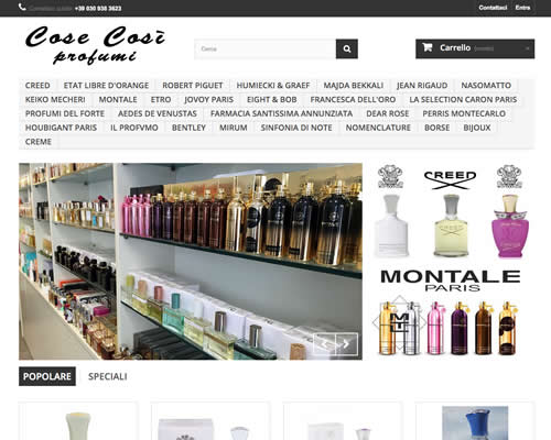 Cose Cosi profumi